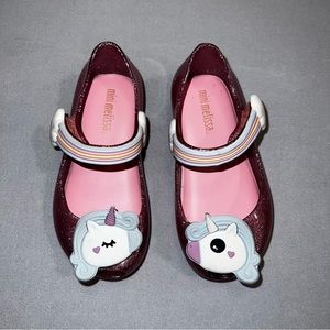 mini melissa Girl's Mini Ultragirl Unicorn (Toddler/Little Kid)